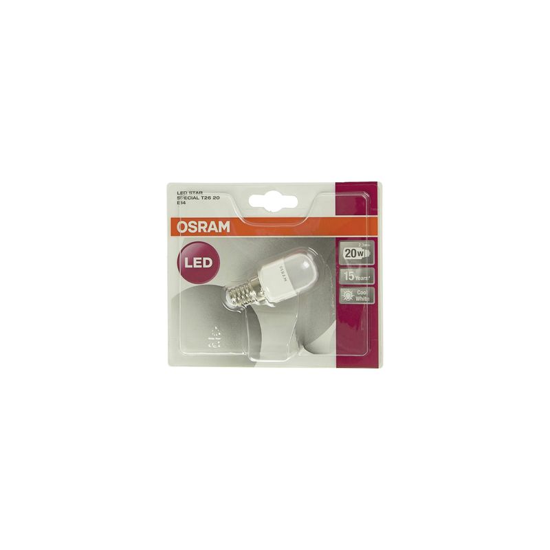 Osram Bl.1 Led Stand.Mini Tube Frigo T26 2,3W : 15W E14