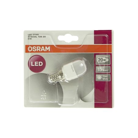 Osram Bl.1 Led Stand.Mini Tube Frigo T26 2,3W : 15W E14