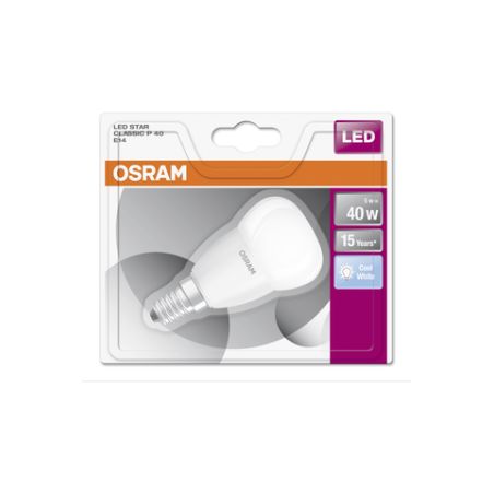 Osram B.1 Led Spheriq Depolie 5W : 40W E14 Blanc Chaud