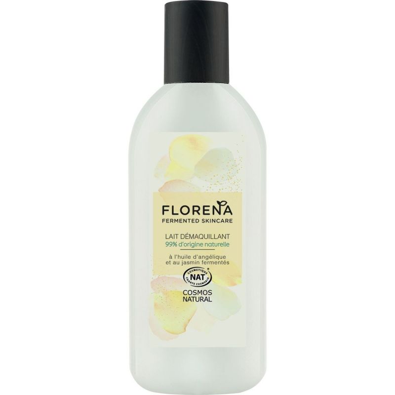 Florena Lait Démaquillant À L'Huile D'Angélique Et Jasmin Bio : Le Flacon De 200Ml