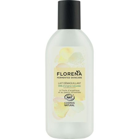 Florena Lait Démaquillant À L'Huile D'Angélique Et Jasmin Bio : Le Flacon De 200Ml