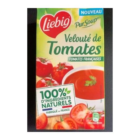 Liebig Pur'Soup' Velouté De Tomates : La Brique D'1L