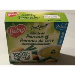Liebig Soupe Velouté De Poireaux & Pommes Terre : Le Lot 2 Briques 300Ml