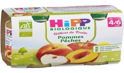 Hipp Pomme Peche Bio 2X190G
