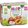 Hipp Pomme Peche Bio 2X190G