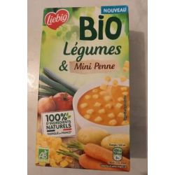 Liebig Soupe Légumes & Mini Penne Bio : La Brique De 1L