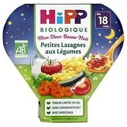 Hipp Biologique Pt Lasagne Au Legume 260G
