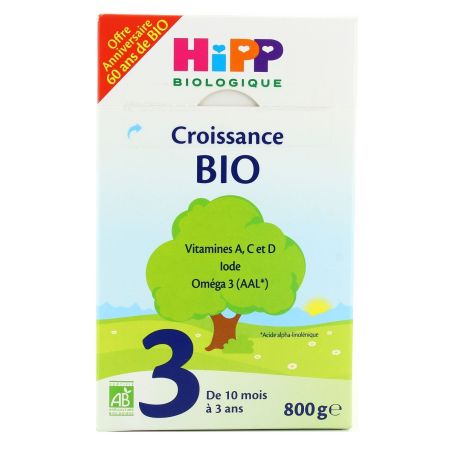 Hipp Lait Croissance Bio 800G