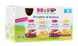 Hipp Gourde Fr.Boire 8M 8X90Ml