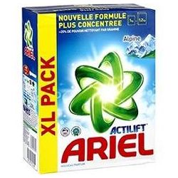 Ariel 44 Doses Lessive Poudre Alpine