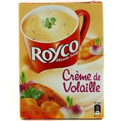 Royco Soupe Crème De Vollaile : Les 4 Sachets 200Ml