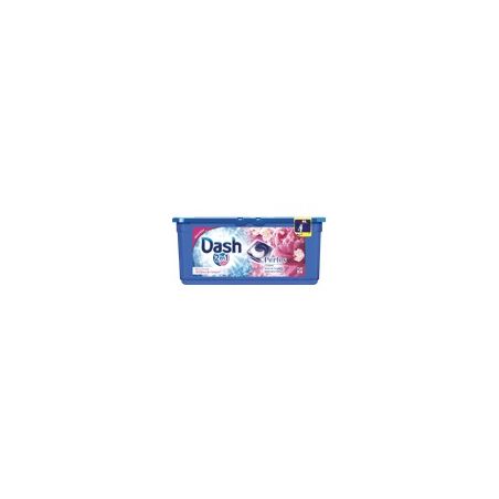 Dash 30 Doses Lessive Perles Pivoine 2En1
