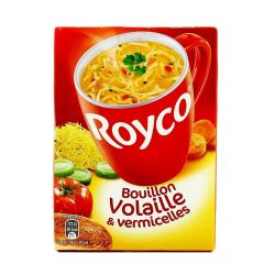 Royco Soupe Déshydratée Volaille/Vermicelles : Les 3 Sachets De 20 Cl