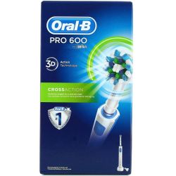 Oral B Oralb Bad Pro600 Cross Blanche
