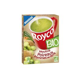 Royco Soupe Déshydratée Poireaux Pommes De Terre Bio : Les 3 Sachets 20Cl