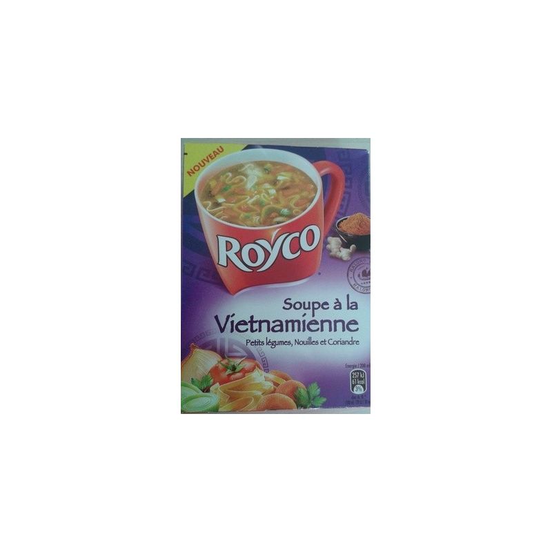 Royco Soupe Vietnamienne Aux Petits Légumes, Nouilles Et Coriandre 49G