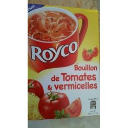 Royco Soupe Déshydratée Tomates Et Vermicelles : Les 3 Sachets - 42G