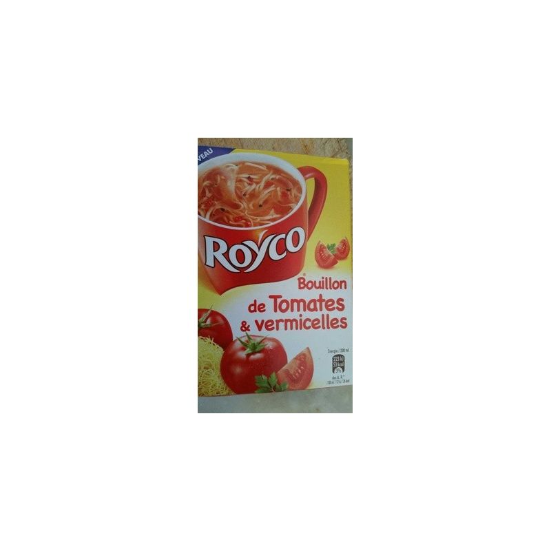 Royco Soupe Déshydratée Tomates Et Vermicelles : Les 3 Sachets - 42G