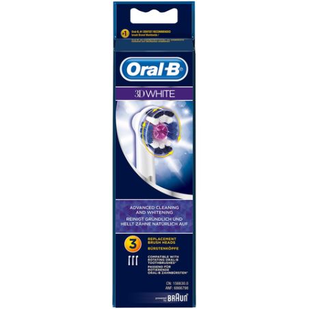 Oral B Brossettes 3D White Pour Brosse À Dents Électrique : Les 3
