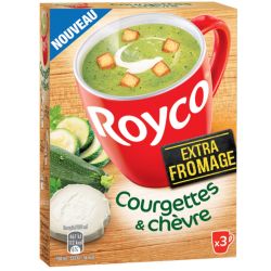 Royco Soupe Déshydratée Courgettes & Chèvre : Les 3 Sachets De 20Cl