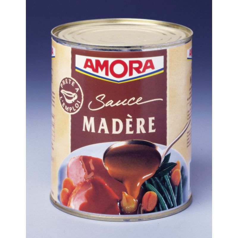 Amora Sauce Madère Boîte De Conserve 800G