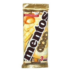 Mentos 3 Rouleaux Chocolat Caramel