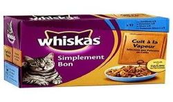 Whiskas 12X85G Simplement Bon Poisson