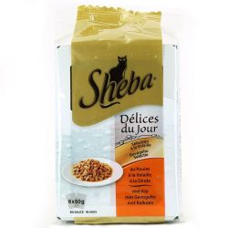 Sheba Delice Jour Volaile6X50G