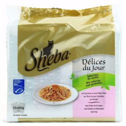 Sheba Pack 12X50G Delices Du Jour