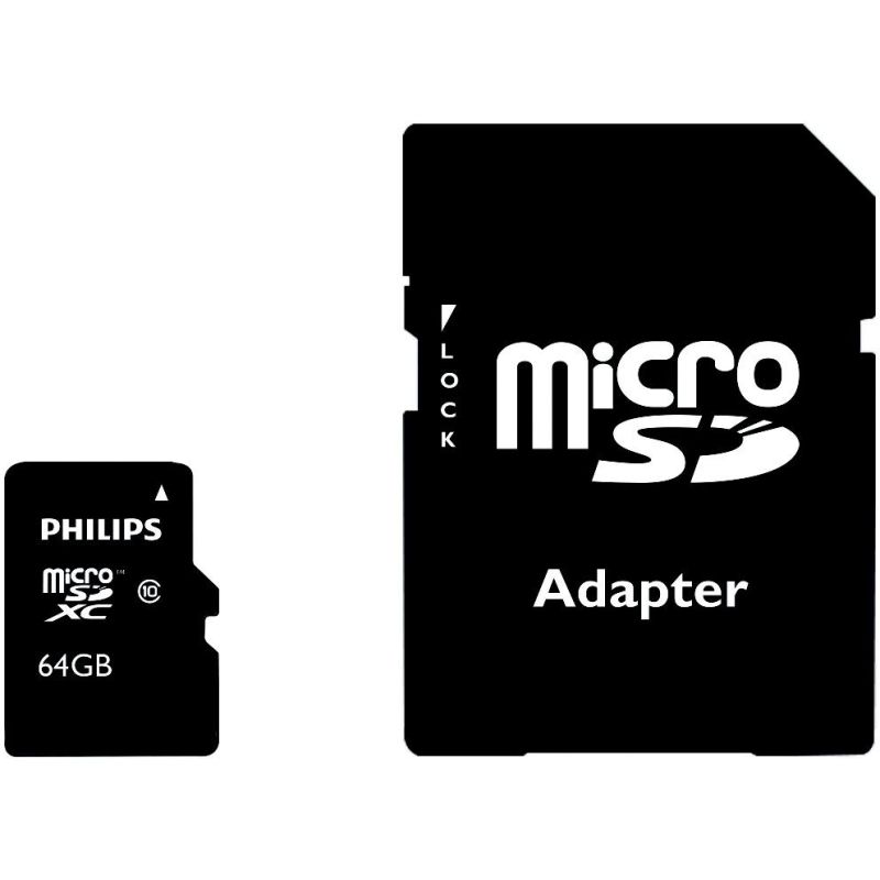 Philips Micro Sd 64Go-Fm64Mp45