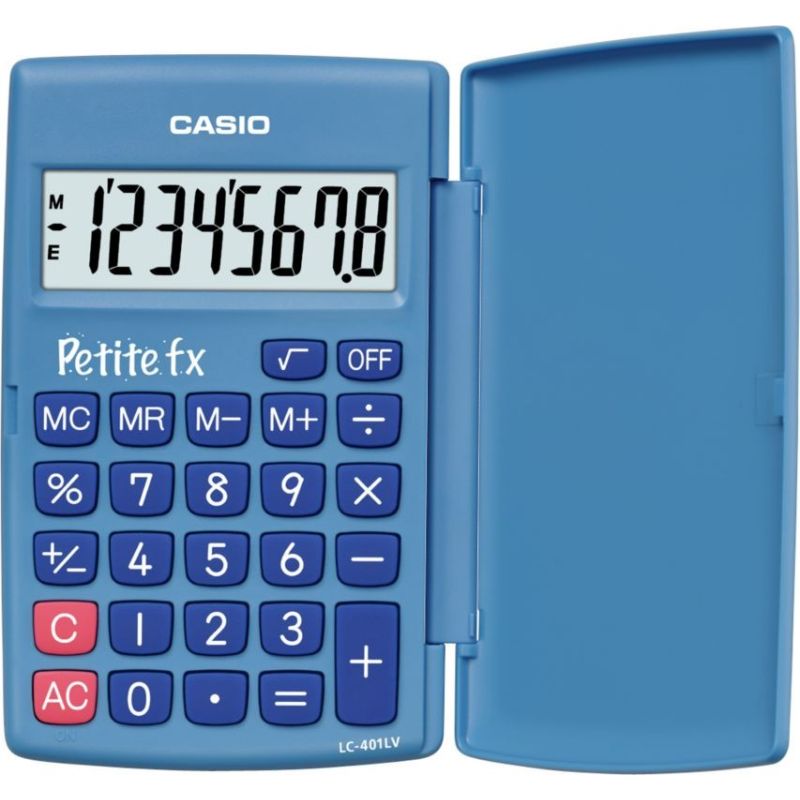 Casio Calculat. Petit Fx Bleu