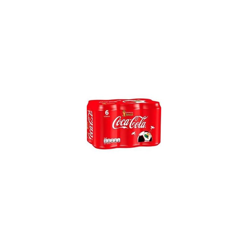Coca-Cola Bte 6X33Cl Coca Cola Wcup