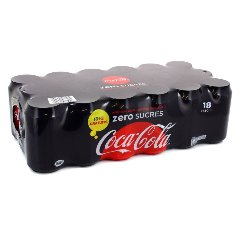 Coca-Cola S/Coca Cola Zero 16X33Cl+2Gt