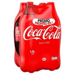 Coca-Cola Pet 4X1L5 Coca Os Pal120