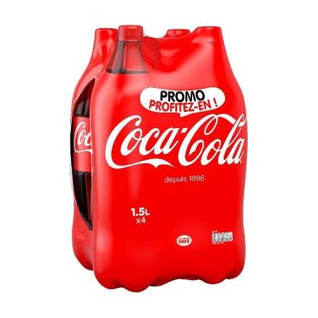 Coca-Cola Pet 4X1L5 Coca Os Pal120