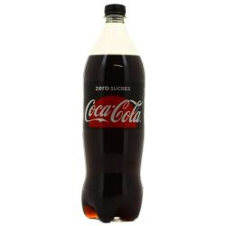 Coca-Cola Boisson Gazeuse Aux Extraits Végétaux Zéro : La Bouteille De 1,25L