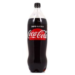 Coca-Cola Boisson Gazeuse Aux Extraits Végétaux Zéro : La Bouteille De 1,75L