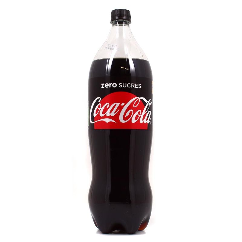 Coca-Cola Boisson Gazeuse Aux Extraits Végétaux Zéro : La Bouteille De 1,75L