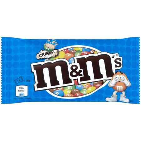 M&M S M&M'S Crispy Indiv 36G