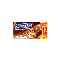 Snickers Barre Glace X12 636Ml