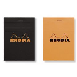 Rhodia Bloc Notes N°12 80 Pages Petits Carreaux 85X12Cm