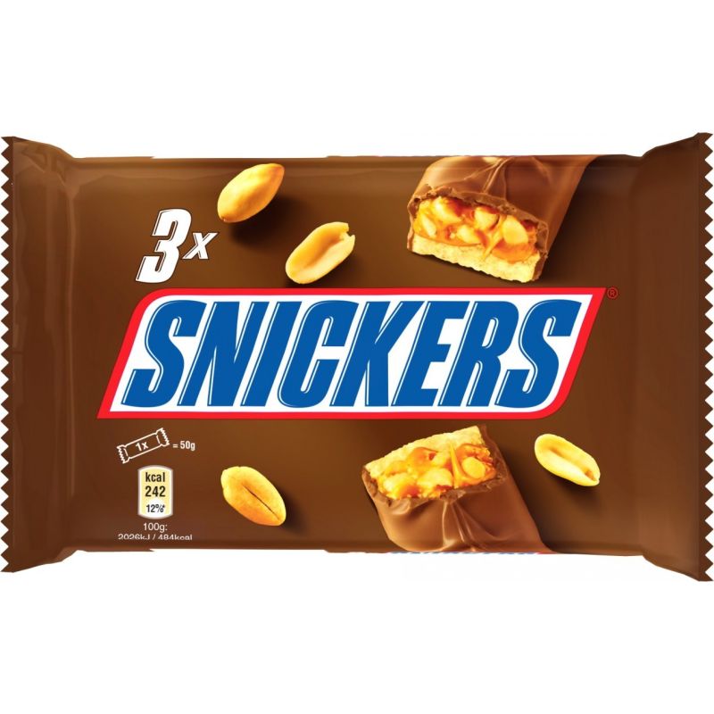 Snickers 150G 3 Barres