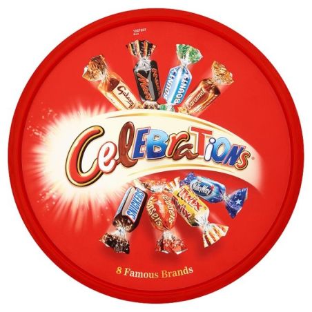 Mars Celebrations Chocolate Tub Candies 750G