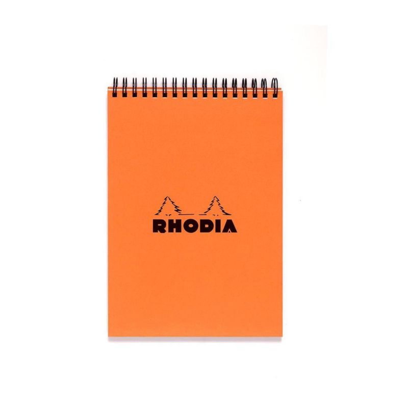 Rhodia Bloc Notes Spirale 160 Pages Petits Carreaux 14,8X21Cm