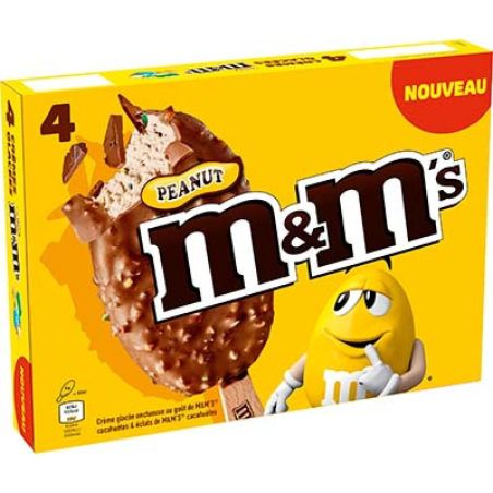 M&M'S M&Ms Bat Peanut X4 248G