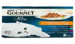 Gourmet Les Filettines : Dinde, Canard, Agneau, Thon 12X85G