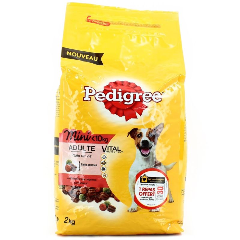 Pedigree Petit Chien Boeuf 2Kg