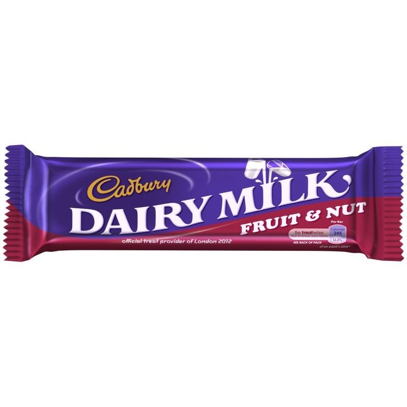Cadbury'S 49G Dairy Milk Fruits Cadbury S