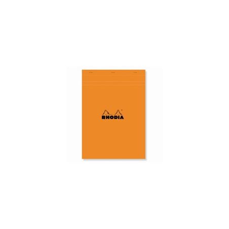 Rhodia Blocs De Direction Orange 80 Feuilles (160 Pages) Format A4 Réglure 5X5