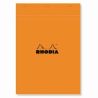 Rhodia Blocs De Direction Orange 80 Feuilles (160 Pages) Format A4 Réglure 5X5